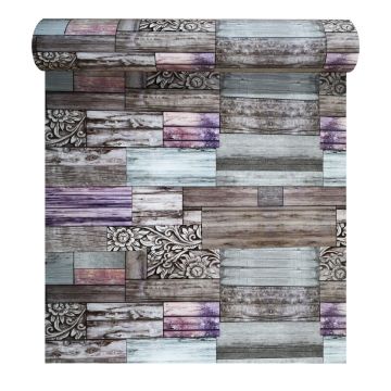 Rola panou autoadeziv, Naimeed D5685, design modern, 2mm grosime, 60x300cm, Multicolor
