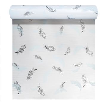 Rola panou autoadeziv, Naimeed D5686, design modern, 2mm grosime, 60x300cm, Alb