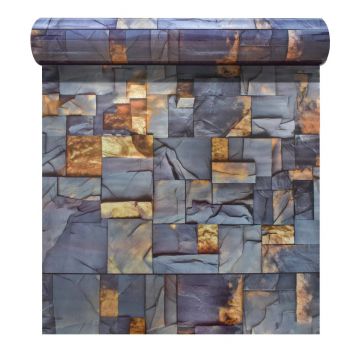 Rola panou autoadeziv, Naimeed D5723, design modern, 2mm grosime, 60x300cm, Multicolor