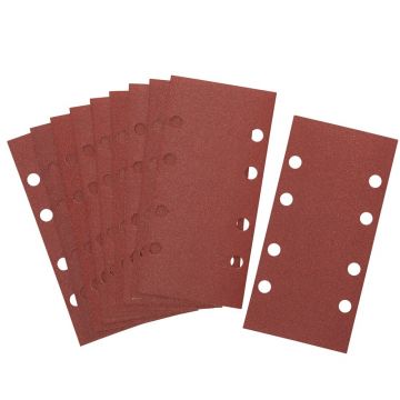 Set 10 foi abrazive DeWALT DT8621, 93 x 190 mm, granulatie 80, velcro