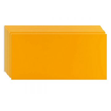 Set 10 panouri decorative, Autoadeziv, suprafata acoperita 1.8 mp, Naimeed D3507, 30x60 cm, Galben