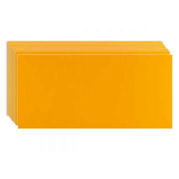 Set 10 panouri decorative, Autoadeziv, suprafata acoperita 1.8 mp, Naimeed D3507, 30x60 cm, Galben