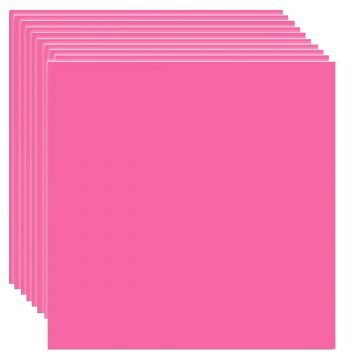 Set 10 panouri decorative, Autoadeziv, suprafata acoperita 3.6 mp, Naimeed D3525 60x60 cm, Roz