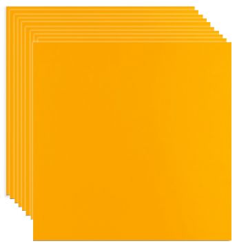 Set 10 panouri decorative, Autoadeziv, suprafata acoperita 3.6 mp, Naimeed D3526, 60x60 cm, Galben