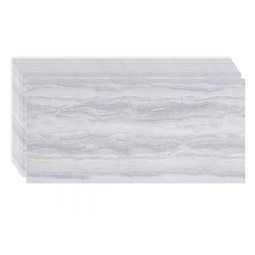 Set 10 panouri decorative, autoadezive, Naimeed D3495, 30x60cm, Marmura Gri