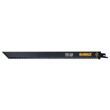 Set 2 lame fierastrau sabie Dewalt DT2451, 300 mm, 6 TPI, pentru taierea materialelor de izolatie