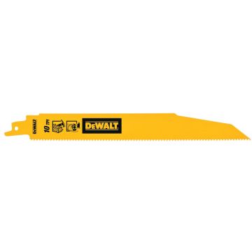Set 25 lame fierastrau sabie Dewalt DT2490, 203 mm, 5 - 10 TPI, pentru taiere materiale diverse