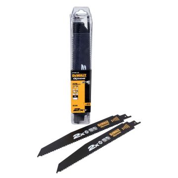 Set 25 lame fierastrau sabie Dewalt DT2491, 228 mm, 6 TPI, pentru taiere lemn