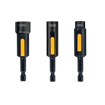 Set 3 chei tubulare magnetice DeWALT DT7460, 1/4