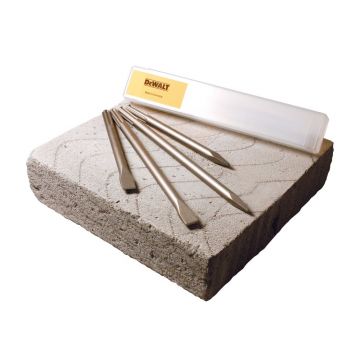 Set 4 dalti DeWALT SDSMAXSET, lungime 300 / 400 mm, prindere SDS-Max