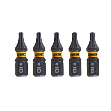 Set 5 biti Extreme DeWALT DT7379T, TX10 x 25 mm, FLEXTORQ