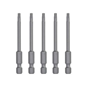 Set 5 biti TX10 X 70 mm DeWalt DT7290, calitate standard