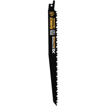Set 5 lame diverse fierastrau sabie XR Extreme Runtime Dewalt DT99554, 152 mm, 4-6 TPI