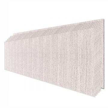 Set 6 panouri decorative, Naimeed D6579, Autoadeziv, aspect mat, suprafata acoperita 1.08 mp, 30x60 cm, Maro