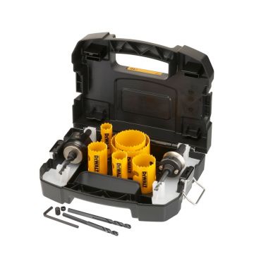 Set general freze bimetal DeWalt DT90357, 10 piese, 16 - 51 mm