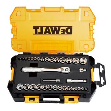 Trusa 34 piese Dewalt DWMT45034-0, 1/4