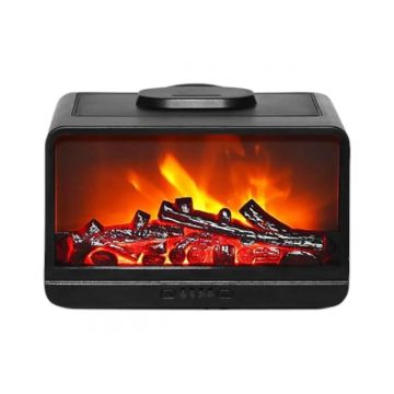 Umidificator cu aromaterapie, Naimeed D6036, Semineu, Negru, 183x125x120mm