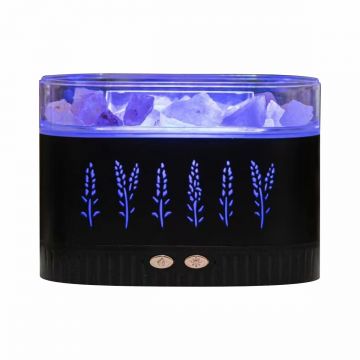 Umidificator cu aromaterapie, Naimeed D6043, Negru, 168x120x79mm