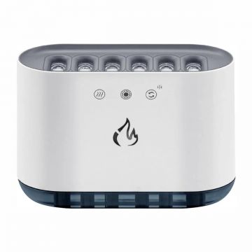 Umidificator cu aromaterapie, Naimeed D6049, Alb, 180x120x80mm