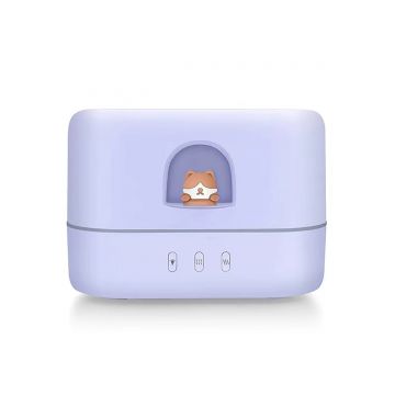 Umidificator cu aromaterapie pentru camera copiilor, Naimeed D6047, Lila, 170x120x92mm