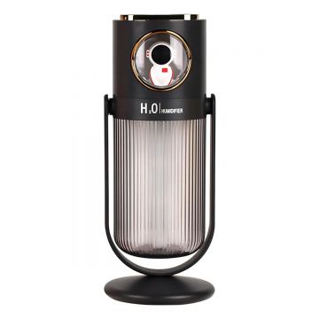 Umidificator cu aromaterapie pentru camera copiilor, Naimeed D6068, Negru, 90x230x75mm