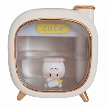 Umidificator cu aromaterapie pentru copii, Naimeed D6069, Crem, 120x126x88mm