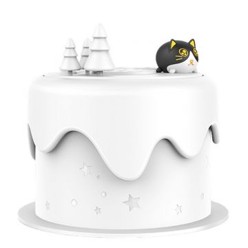 Umidificator cu aromaterapie pentru copii, Naimeed D6070, Alb, 115x105x115mm