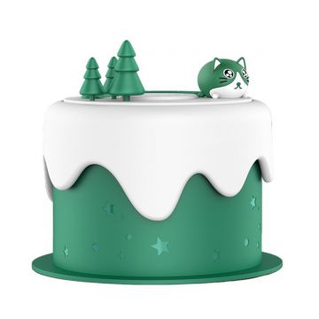 Umidificator cu aromaterapie pentru copii, Naimeed D6070, Verde,115x105x115mm