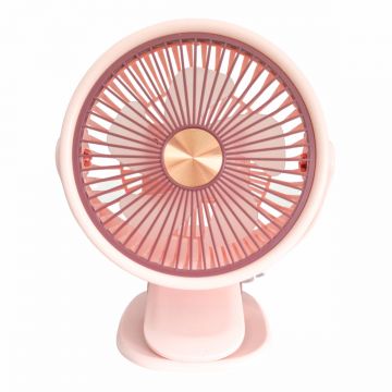 Ventilator, alimentare USB, Naimeed D5883, Roz, 170x200x120mm