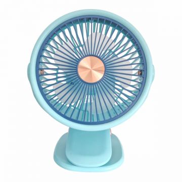 Ventilator, alimentare USB, Naimeed D5884, Turcoaz, 170x200x120mm