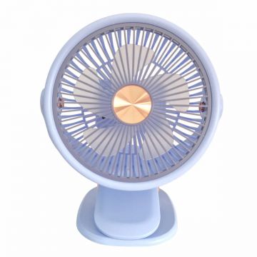 Ventilator, alimentare USB, Naimeed D5885, Albastru, 170x200x120mm