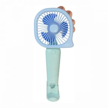 Ventilator, cu acumulator, Naimeed D5828, USB, Albastru, 112x212x43mm