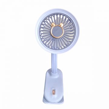 Ventilator, cu acumulator, Naimeed D5859, USB, Albastru, 105x240x90mm