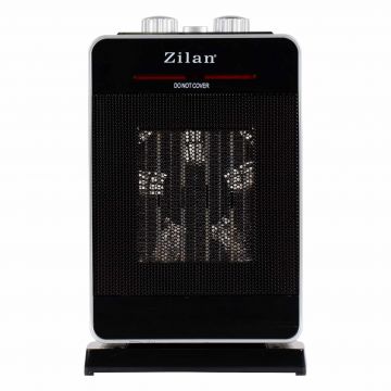 Aeroterma Ceramica, Putere 2000W, 2 trepte de reglare, Termostat reglabil, Functie oscilatie, Sistem siguranta impotriva rasturnarii si supraincalziri