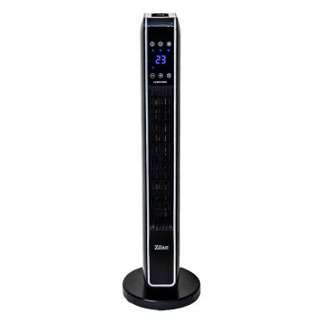 Aeroterma ceramica turn, putere 2200W, ecran cu atingere si Timer 8H / ZLN 2076
