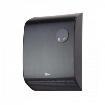 Aeroterma de perete negru, putere 2000W, desplay LED, senzor de pierdere a caldurii / ZLN 5633