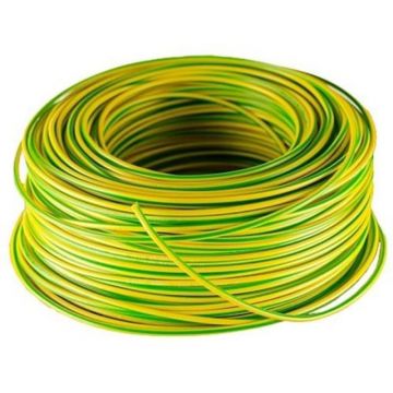 Cablu electric FY, 1.5mmx100m, galben-verde Z-TOOLS / EXT9931