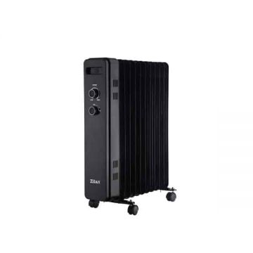 Calorifer electric cu 11 elementi, putere 2500W, termostat reglabil ZILAN / ZLN8450
