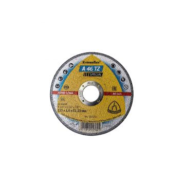 Disc debitare inox, Klingspor A 46 TZ Special, 115 x 1.6 x 22.23 mm / EXT 187170