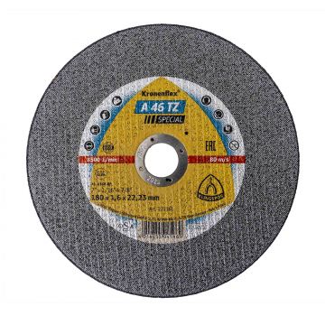 Disc debitare Klingspor A 46 TZ Special, 180x1,6x22.23mm / D 130312