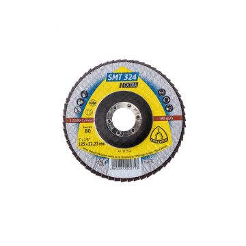 Disc lamelar frontal Klingspor SMT 324, P80 125X22.23 MM / EXT 321514
