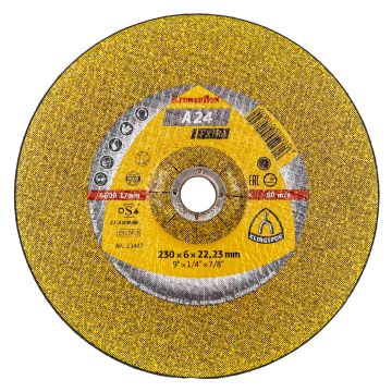 Disc polizat klingspor A 24 Extra 230x6x22.23mm / EXT 13447