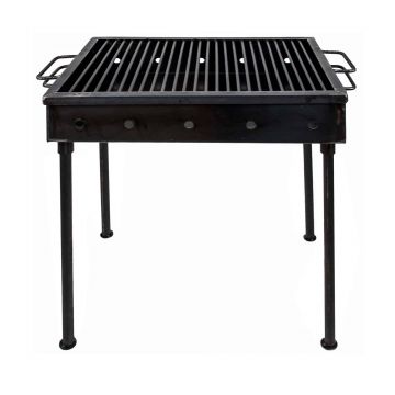 Gratar metalic pe carbuni 50x35 cm / 5208