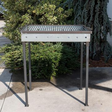 Gratar metalic pe carbuni 70×50 cm / 5222