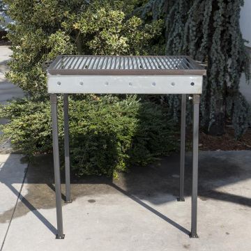 Gratar metalic pe carbuni 70×50 cm / 5222