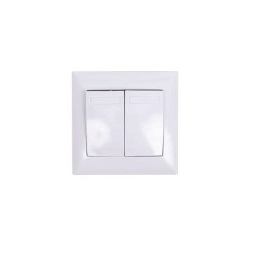 Intrerupator dublu, 10A, 250V Z-TOOLS / ZTS9051