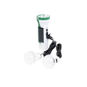 Kit lanterna cu incarcare solara plus 2 becuri  LED Z-TOOLS / ZTS 8261