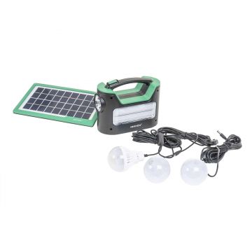 Kit lanterna cu panou solar plus 3 becuri LED Z-TOOLS / ZTS 8259
