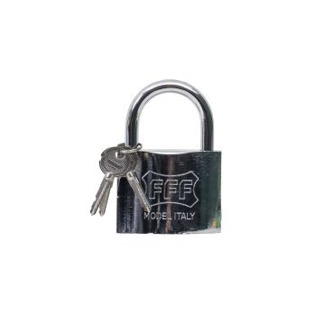 Lacat crom 75mm, cu 3chei in cruce Z-TOOLS / ZLN 1762