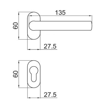 Maner Autorev Y V Alb T110 GMR